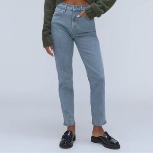 Everlane The Original Cheeky High Rise Slim Straight Jeans